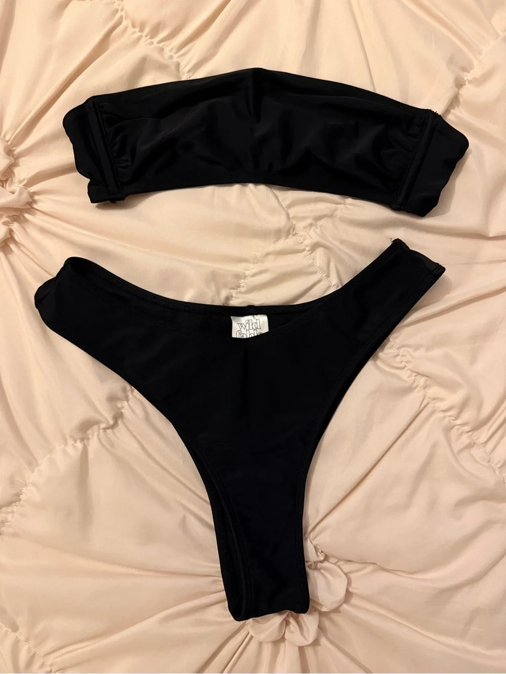 Wild Fable Black Bikini Set